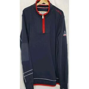 Quba & Co Sails X-series‎ Men's 3XL Thick Warm sweatshirt 1/4 zip Sweater jumper